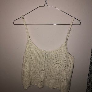 Forver 21 crochet crop top